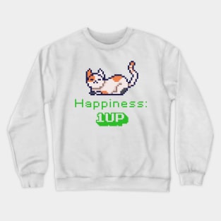 Happiness is a Cat Crewneck Sweatshirt